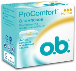 Тампоны o.b. прокомфорт нормал 8 шт.