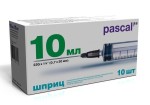 Шприц, 10 мл р. 0.7ммх40мм 22G 1/2 №1 трехкомпонентный тип луер с надетой иглой